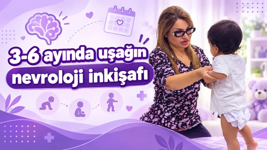 3-6 ayında uşağın nevroloji inkişafı